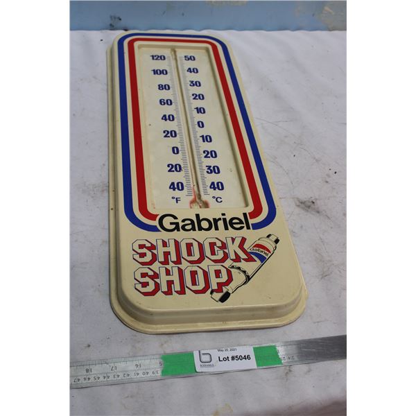 Gabriel Shock Shop Thermometer 24" Long