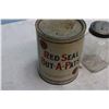 Image 2 : Red Seal But-A-Pats Can and Nabob Jar