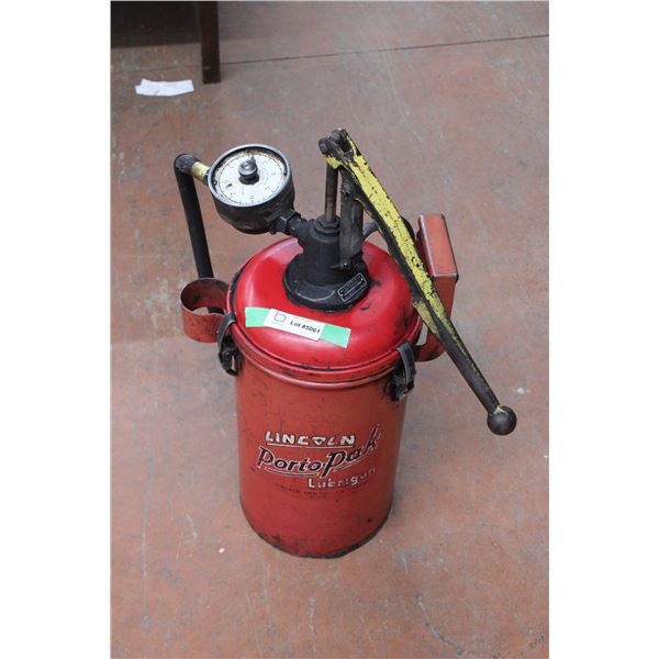 Lincoln Gear Oil Dispenser