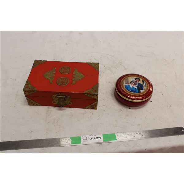 Box with Royalty Tin