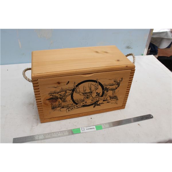 American Wildlife Newer Finger Jointed Box