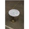 Image 1 : Marble Top Table 18" High