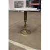 Image 4 : Marble Top Table 18" High