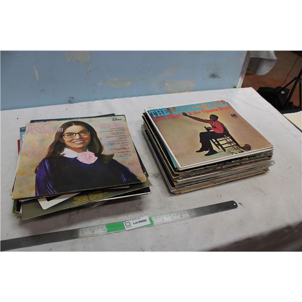 (2X THE MONEY) Huge Lot Of Records (50 Records Total)