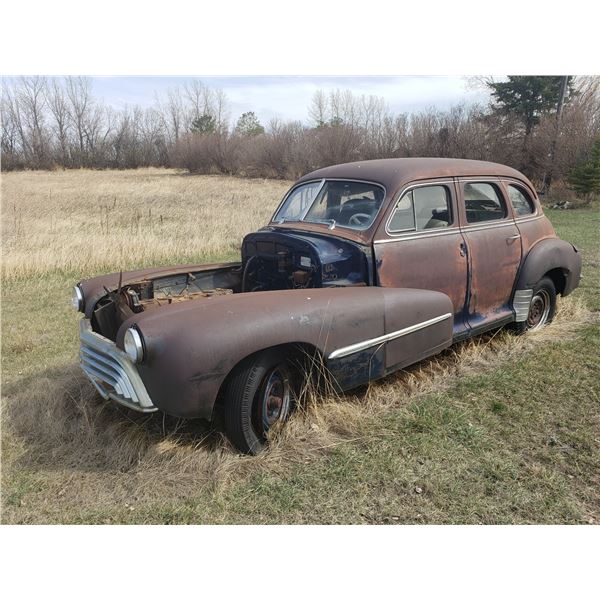 1947 Oldsmobile Sedan 6 Cylinder Flat Head Model 35-19