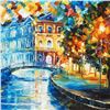 Image 2 : Leonid Afremov (1955-2019) "House on the Hill" Limited Edition Giclee on Canvas,