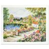 Image 1 : Zina Roitman, "Tranquility " Hand Signed Limited Edition Serigraph with Letter o
