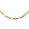 Image 2 : 24 Inch Figaro Chain - 14KT Yellow Gold