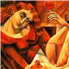 Image 2 : Yuroz, "Before Sunset" Hand Signed Limited Edition Serigraph on Canvas with Cert
