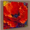 Image 2 : "Lady In Red" Limited Edition Giclee on Canvas by Simon Bull, Numbered and Signe