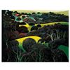Image 1 : Eyvind Earle (1916-2000), "Santa Ynez Memories" Limited Edition Serigraph on Pap
