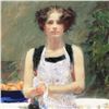 Image 2 : Pino (1939-2010), "Ester" Artist Embellished Limited Edition on Canvas, AP Numbe