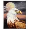 Image 1 : "Eagle Moon" Limited Edition Giclee on Canvas by Martin Katon, Numbered and Hand