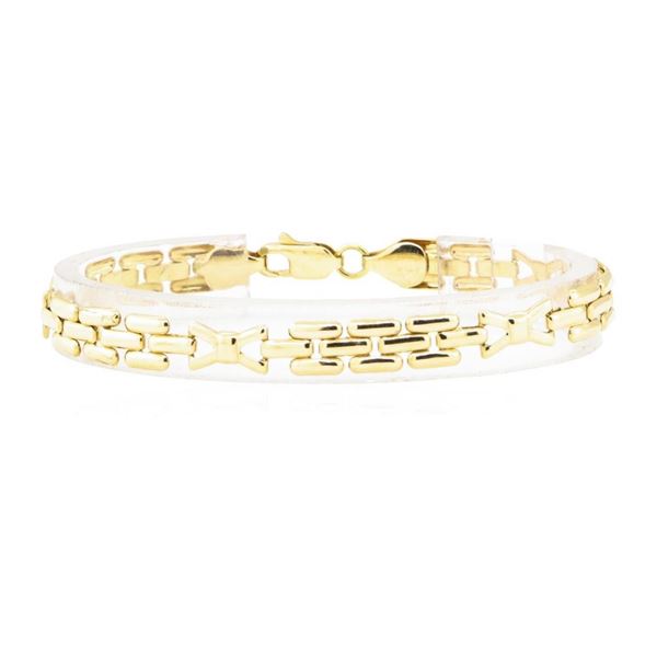 Link Bracelet - 18KT Yellow Gold