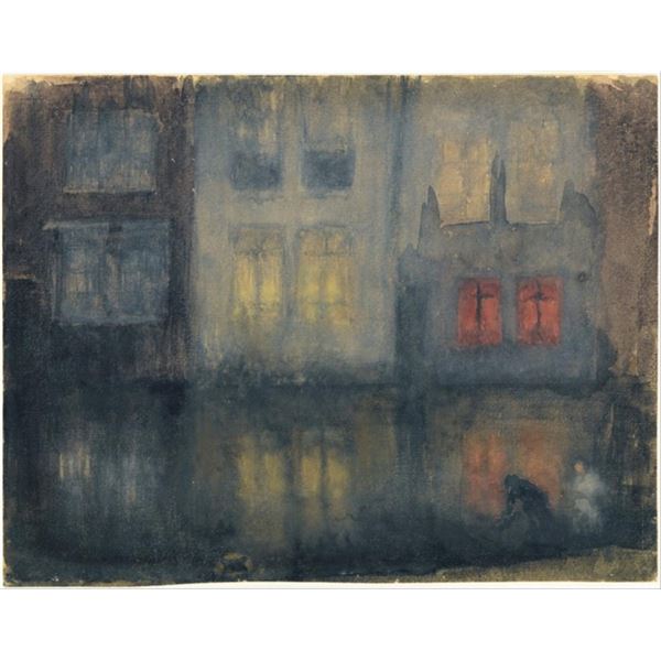 Whistler - Nocturne Black and Redï¿½Back Canal