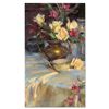 Image 1 : Dan Gerhartz, "Passion Roses & Tea" Limited Edition on Canvas, Numbered and Hand