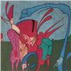 Image 2 : Mihail Chemiakin, Carnival Series: "Untitled 11" Limited Edition Lithograph, Num