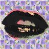 Image 2 : Lips by Steve Kaufman (1960-2010)