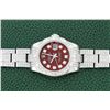 Image 5 : Rolex Datejust New Style Ladies 26 Quickset Red Full Diamond 4CTW Datejust Box A
