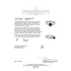 Image 5 : 2.78 ctw Round Brilliant Blue Sapphire And Diamond Ring - 14KT White Gold