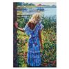 Image 1 : Howard Behrens (1933-2014), "My Beloved, By The Lake" Limited Edition on Canvas,