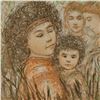 Image 2 : "Pharaoh's Daughter with Moses in Bulrushes" Limited Edition Lithograph by Edna