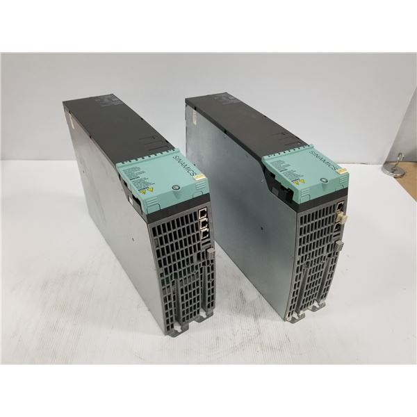 (2) SIEMENS 6SL3120-1TE23-0AA3 MOTOR MODULE