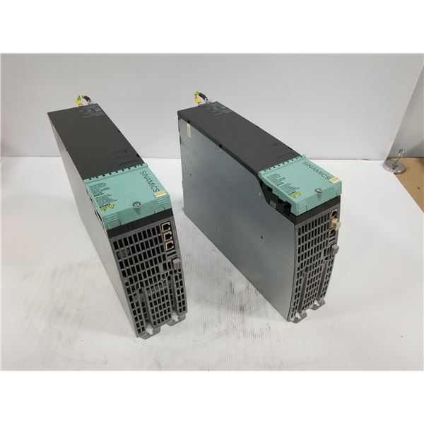 (2) SIEMENS 6SL3120-1TE23-0AA3 MOTOR MODULE