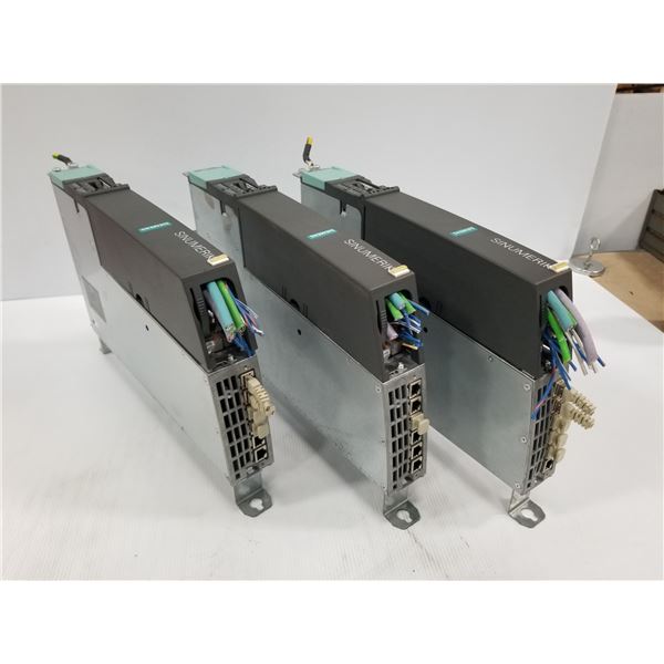 (3) SIEMENS 6FC5372-0AA00-0AA2 SINUMERIC MODULE ( BENT MOUNTING BRACKET ) *SEE PICS FOR DETAILS*