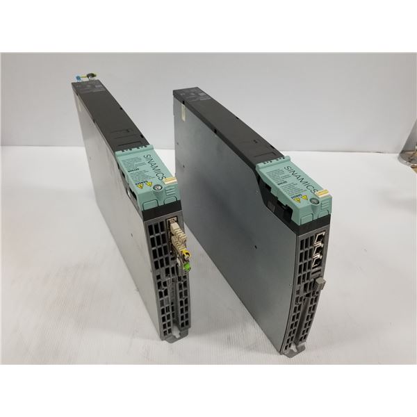 (2) SIEMENS 6SL3120-1TE15-0AA3 MOTOR MODULE