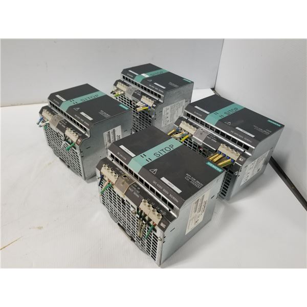 (4) SIEMENS 6EP1436-3BA00 POWER SUPPLY