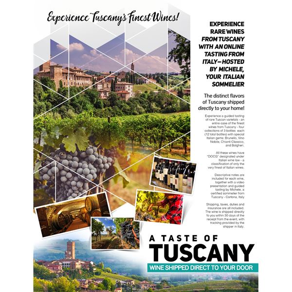Taste of Tuscany Wine Package