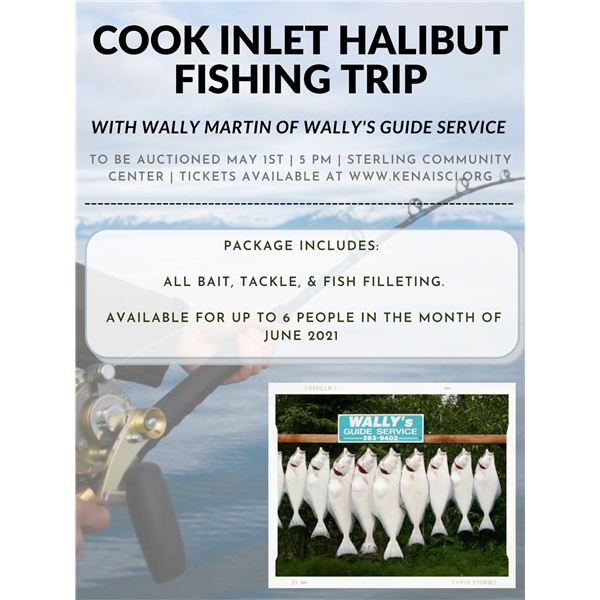 COOK INLET HALIBUT OR WEST SIDE RAZOR CLAM