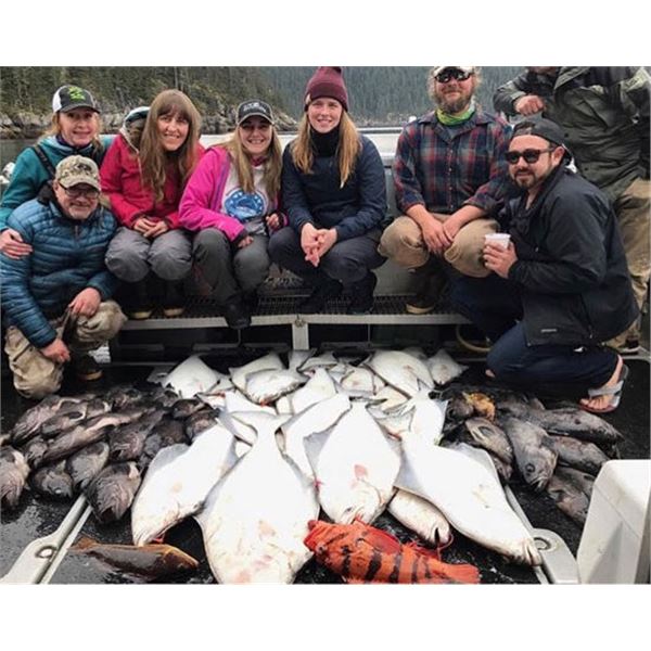 SEWARD OR HOMER SALTWATER FISHING TRIP FOR 6