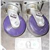 Image 2 : Lot of (12) TAIT Swiveling Casters