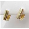 Image 1 : Gold huggie earrings