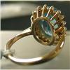 Image 2 : Lady's blue topaz ring