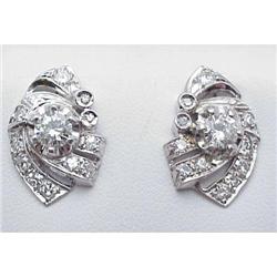 Vintage diamond earrings