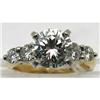 Image 1 : 1.34Ct diamond ring H VS2 EGL