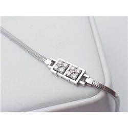 Jabel Diamond Bracelet 18 kt white gold