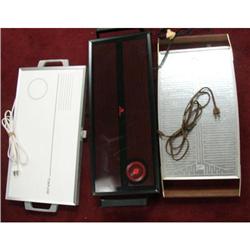 Lot of 3 Warming Trays
