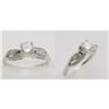Image 1 : Diamond Engagement Ring .47 ctw