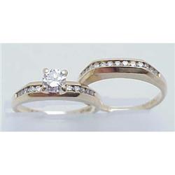 Diamond Bridal Set .48 cwt