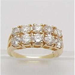 Lady's diamond band 2.00Ctw