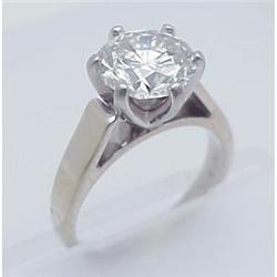 2.98Ct Round diamond Ring