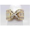 Image 2 : 18kt diamond semi mount ring