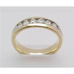 Man's diamond band