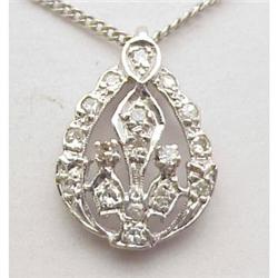 Diamond pendant