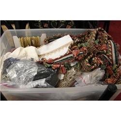 Box lot designer trim; brading, fringe