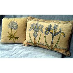 Needlepoint pillows